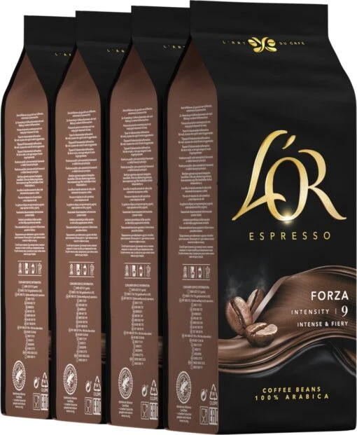 L'OR Forza Koffiebonen (9) - 4x 1000 Gram -Koffiebenodigdheden Winkel 986x1200 1