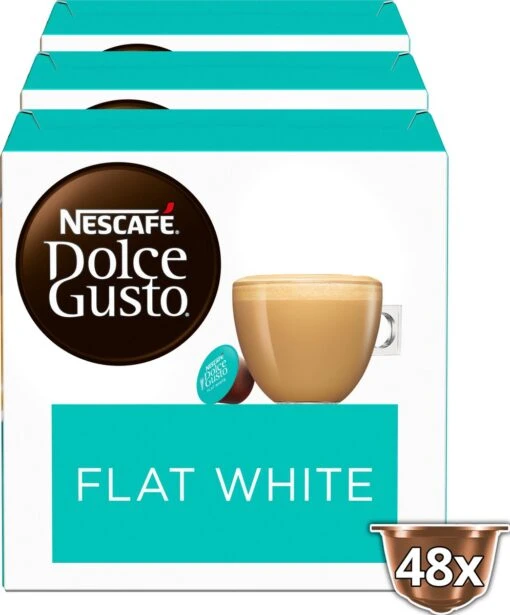 Nescafé Dolce Gusto Flat White Capsules - 48 Koffiecups -Koffiebenodigdheden Winkel 995x1200 10