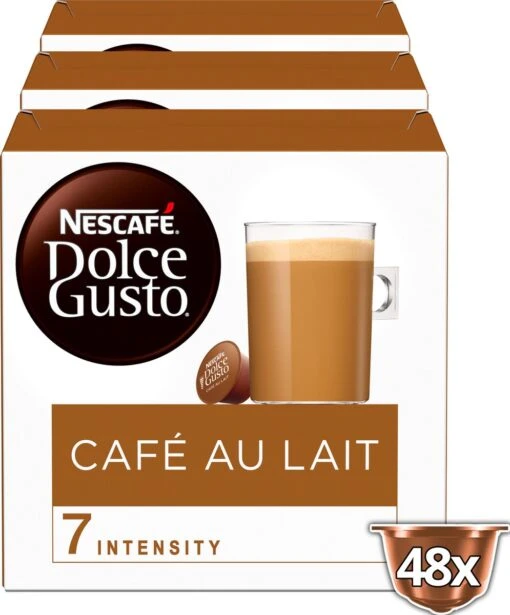 Nescafé Dolce Gusto - Capsules - Cafe Au Lait - 48 Koffiecups - Geschikt Voor 24 Koppen Koffie -Koffiebenodigdheden Winkel 995x1200 12