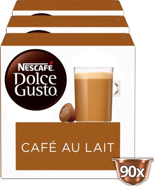 Nescafé Dolce Gusto Café Au Lait Capsules - 90 Koffiecups -Koffiebenodigdheden Winkel 995x1200 14