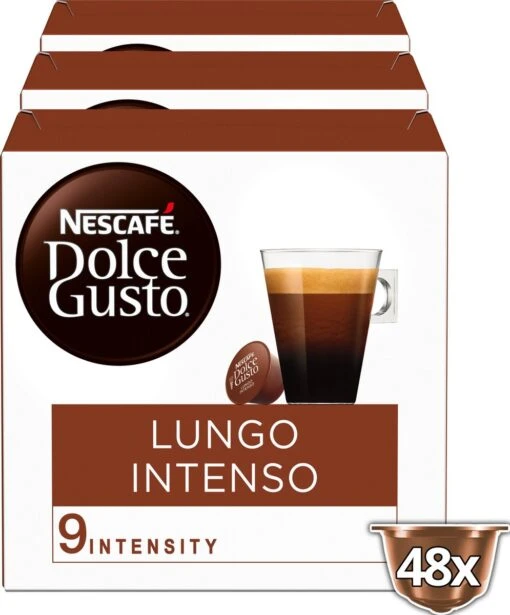 Nescafé Dolce Gusto Lungo Intenso Capsules - 48 Koffiecups -Koffiebenodigdheden Winkel 995x1200 5