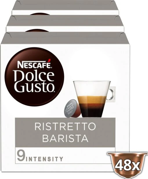 Nescafé Dolce Gusto Ristretto Barista Capsules - 48 Koffiecups -Koffiebenodigdheden Winkel 995x1200 7