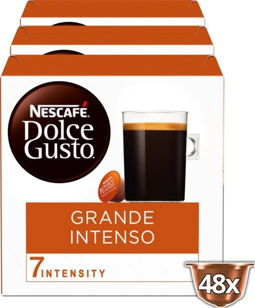 Nescafé Dolce Gusto Grande Intenso Capsules - 48 Koffiecups -Koffiebenodigdheden Winkel 995x1200 9