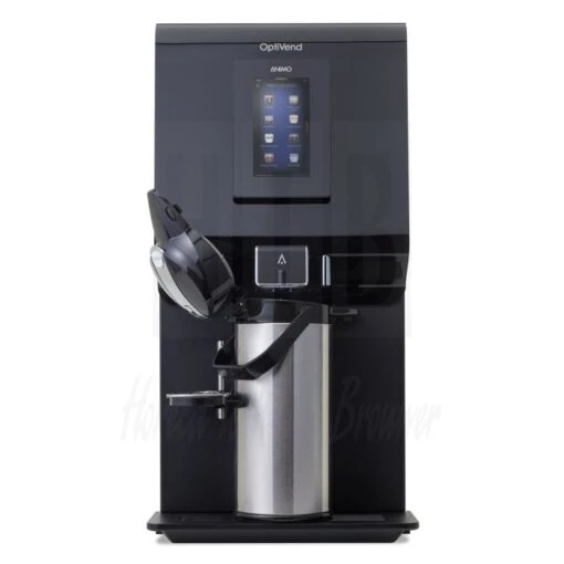 ANIMO OptiVend 22 TL Touch INSTANT KOFFIEMACHINE, GESCHIKT VOOR THERMOSKANNEN, 2 CANISTERS 5,1 LITER, 2 MIXERS, 1009971 -Koffiebenodigdheden Winkel ov tl touch jug black 1