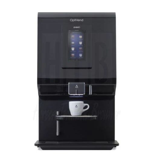 ANIMO OptiVend 32 TS Touch INSTANT KOFFIEMACHINE, 1 CANISTER 5,1 Liter, 2 CANISTERS 2,3 Liter, 2 MIXERS, 1009966 -Koffiebenodigdheden Winkel ov ts touch cup black 1 1